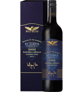 Sapphire Label St John Shiraz 2014 Gift