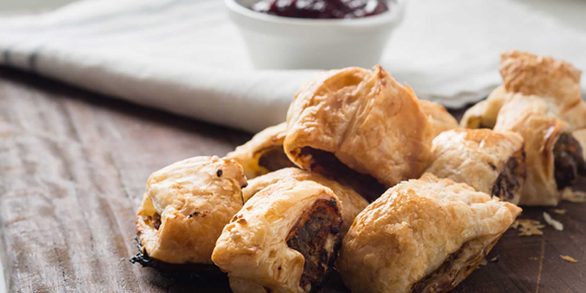 Lamb and Chilli Sausage Rolls